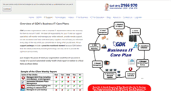 Desktop Screenshot of gdk.ie